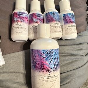 5 IGK Thirsty Girl Coconut Milk Anti-Frizz Shampoo & conditioner